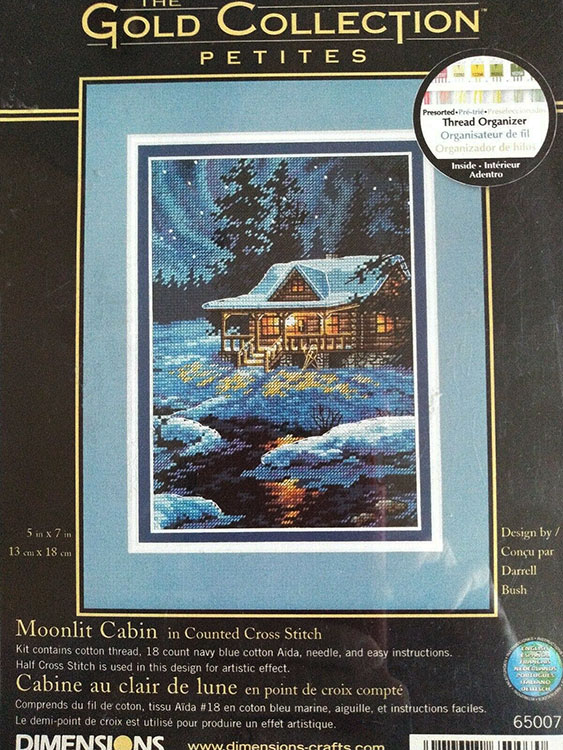 Набор для вышивания «Бунгало в лунном свете» — картинка 6