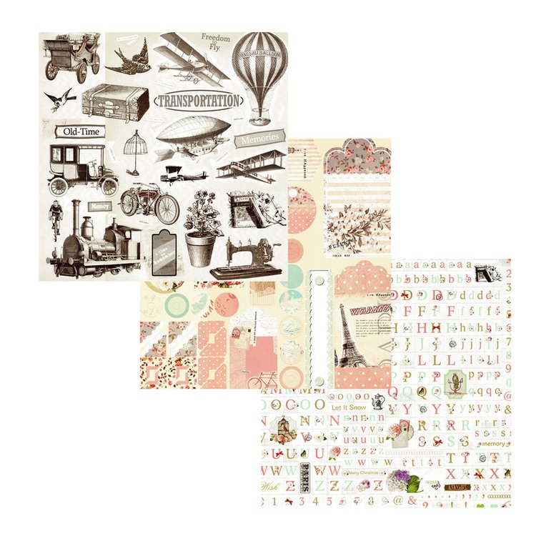 Набор бумаги «Радужные краски» — картинка 9