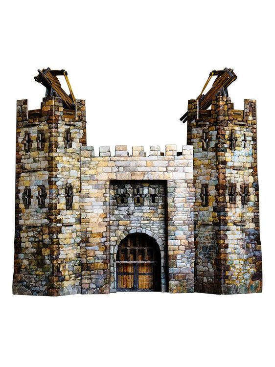 Сборная модель из картона «Главные ворота» — картинка 2