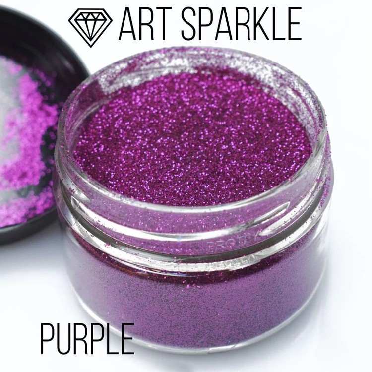 Глиттер мелкий Purple, 50 г, Craftsmen.store — картинка 2