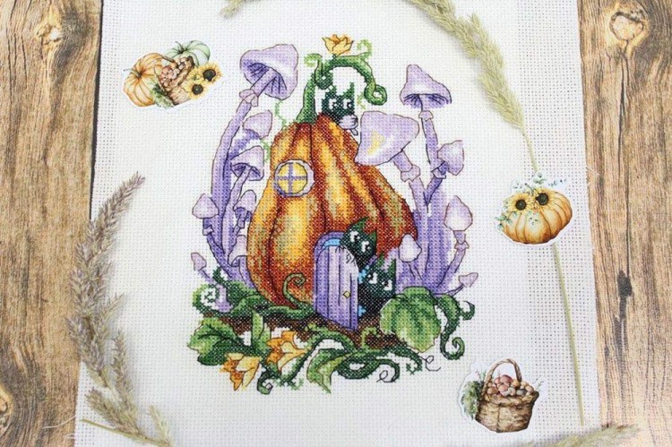 Набор для вышивания «Тыкводомик» — картинка 3