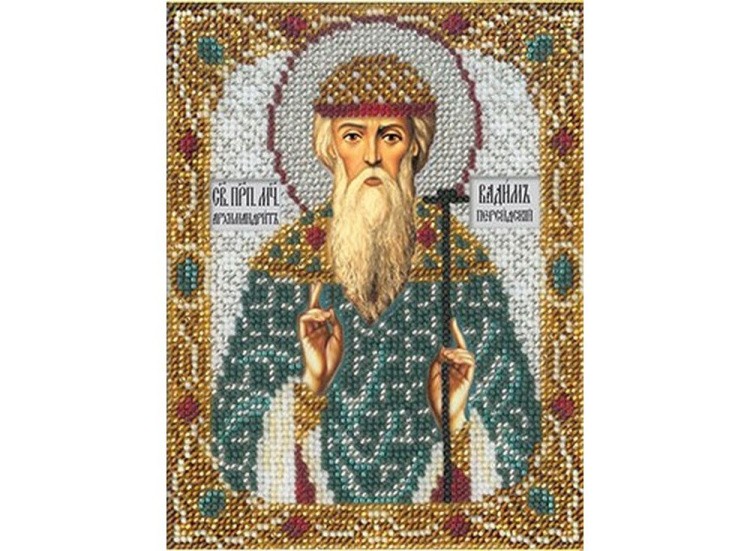 Набор вышивки бисером «Святой Вадим»