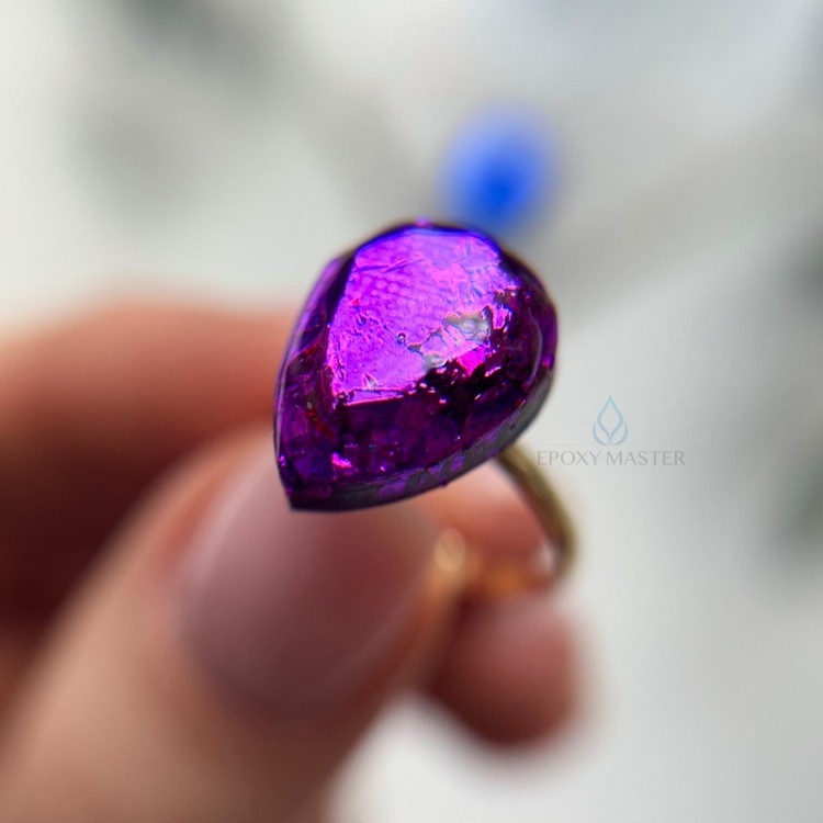 УФ-отверждаемая акриловая смола твердая EpoxyMaster - Hard, 60 г — картинка 9