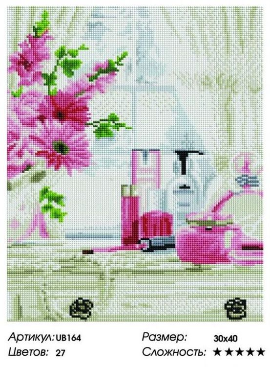 Алмазная вышивка «Дамский столик» — картинка 2