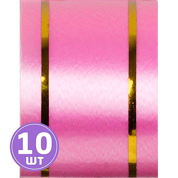 Подарочный бант, 8,5 см, 10 шт., цвет: розовый, Stilerra