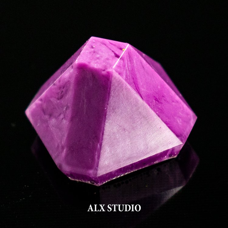 Краситель для эпоксидной смолы фиолетовый, 20 г, ALX Studio — картинка 5