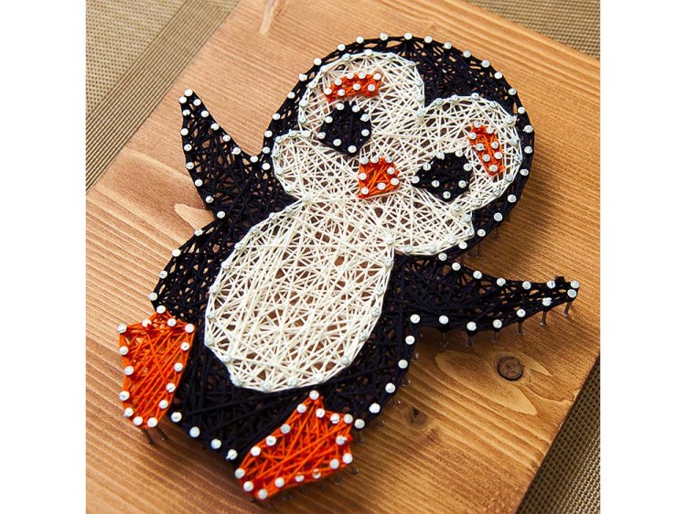 Набор для творчества STRING ART «Пингвин» — картинка 8
