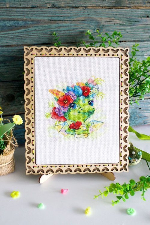 Набор для вышивания «Романтичный дракон» — картинка 2