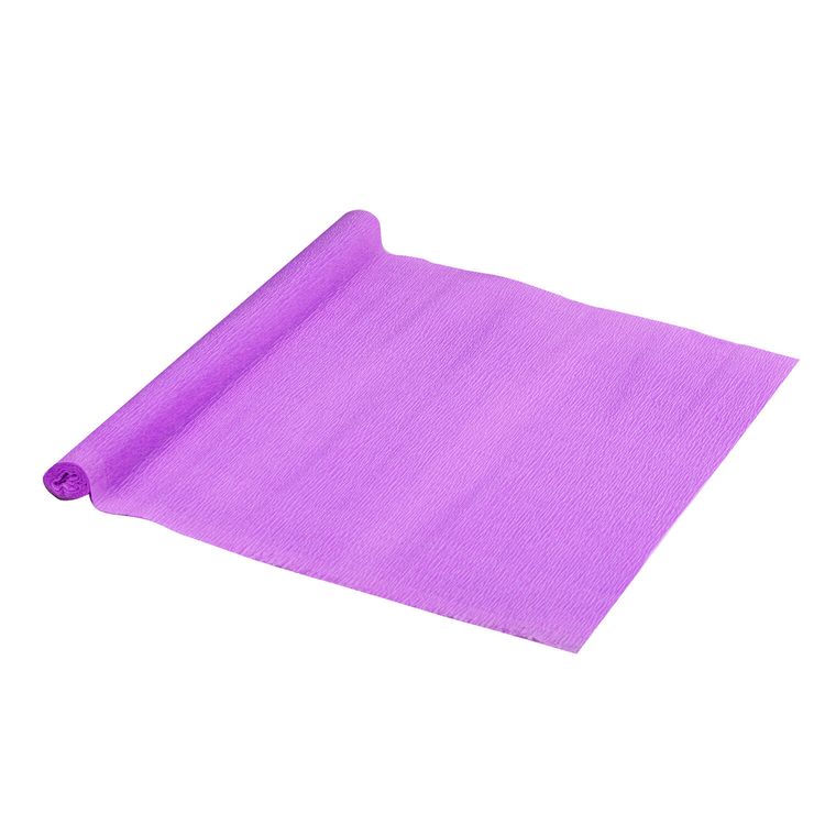 Бумага гофрированная (креповая), 110 г/м2, лиловая, 50х250 см, ОСТРОВ СОКРОВИЩ — картинка 3