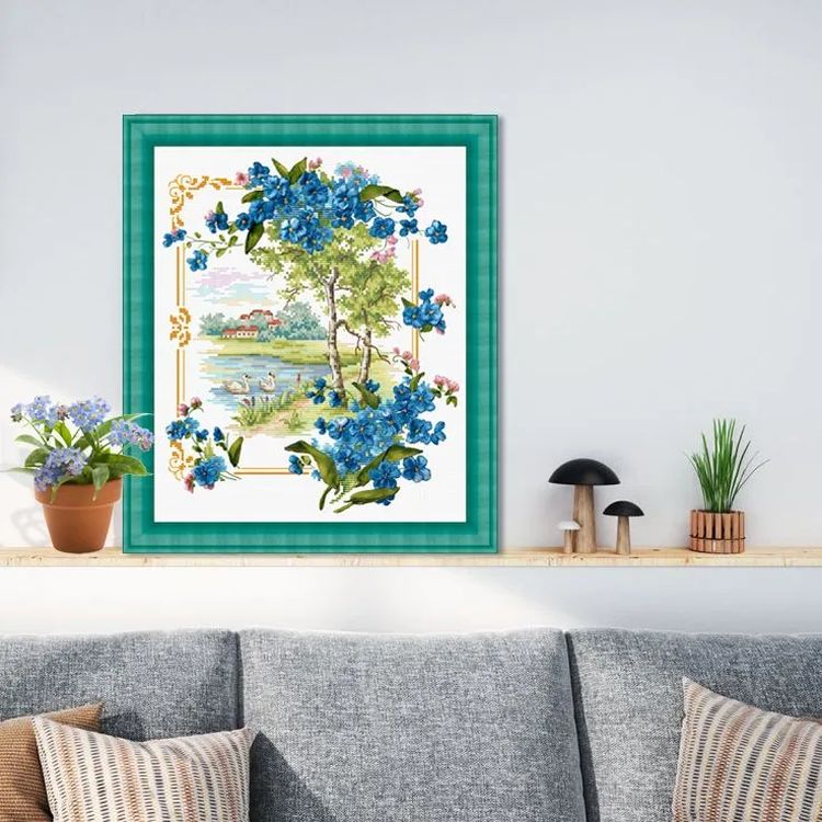 Набор для вышивания «Родные просторы. Незабудки» — картинка 10