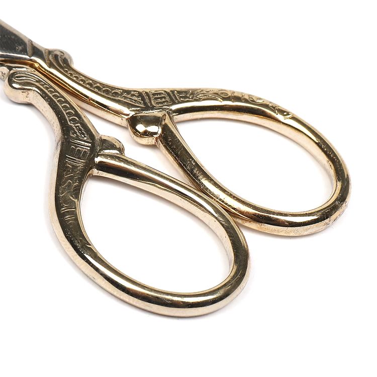 Ножницы 030/070 мм, винтаж дизайн, цельнометаллические, Maxwell — картинка 3