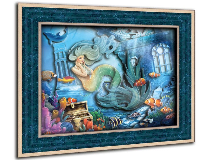 Объемная картина «Тайны морских глубин» — картинка 2