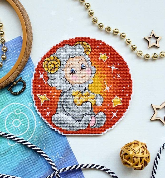 Набор для вышивания «Знаки зодиака. Овен» — картинка 2