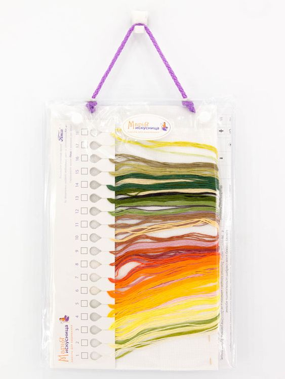 Набор для вышивания «Анемоны и апельсины» — картинка 3