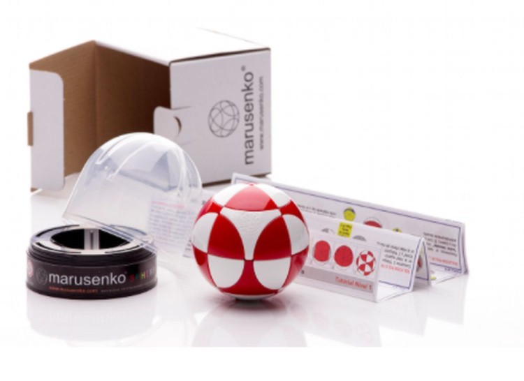 Головоломка Marusenko Сфера (lvl 1), красный/белый — картинка 2