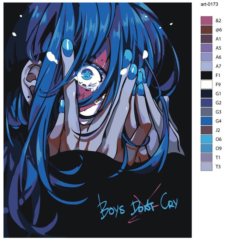 Картина по номерам «Игра Салли Фейс Sally Face: Сал Фишер» — картинка 2