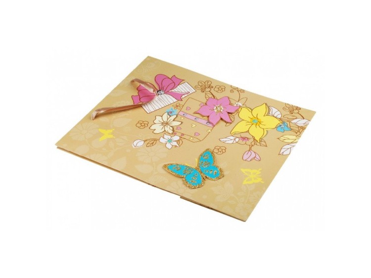 Подарочный пакет «Изумрудная бабочка» — картинка 5