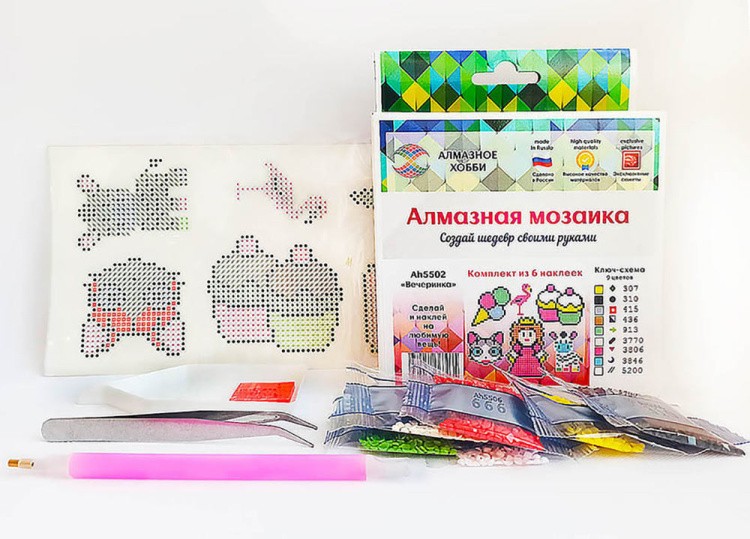 Алмазная вышивка наклейки «Вечеринка» — картинка 2