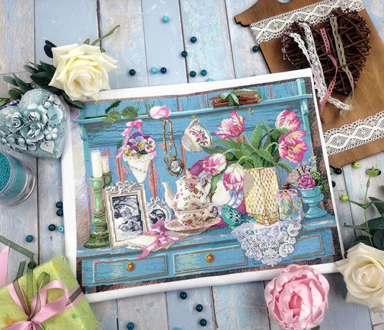 Набор для вышивания «Цветочный уголок» — картинка 5