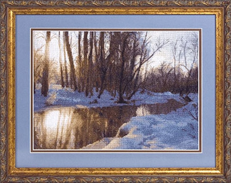 Набор для вышивания «Яуза зимой» — картинка 2