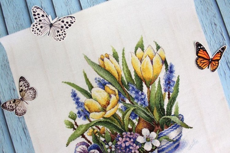Набор для вышивания «Первое дыхание весны» — картинка 4