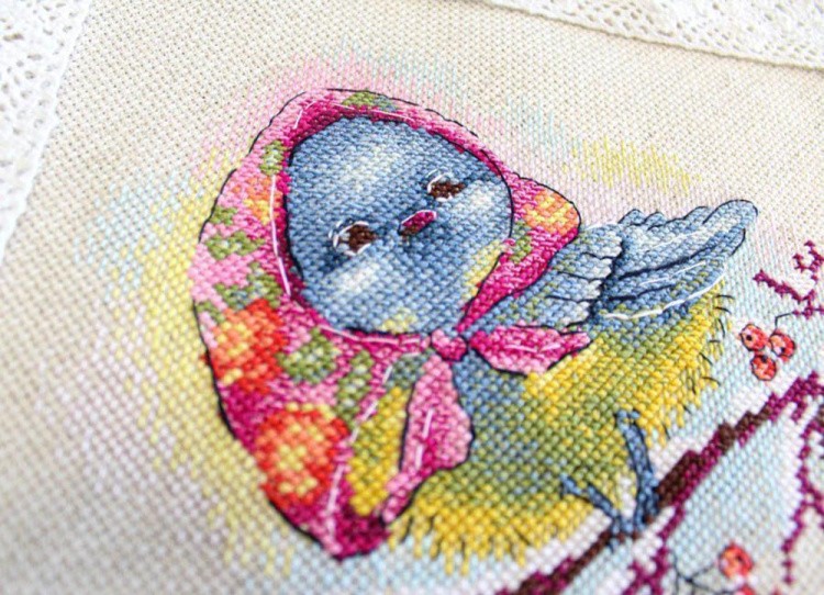 Набор для вышивания «Нарядная синичка» — картинка 4