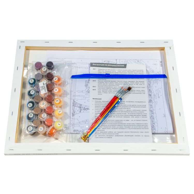 Картина по номерам «Игристое вино» — картинка 3