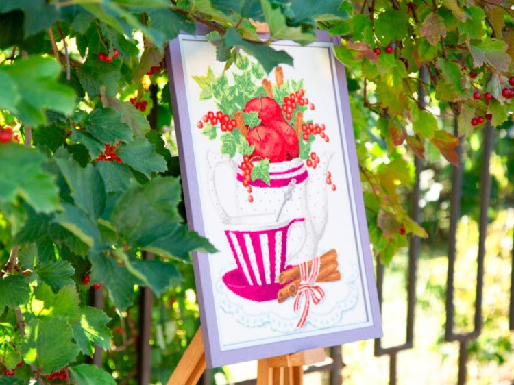 Набор для вышивания «Яблоки и корица» — картинка 5