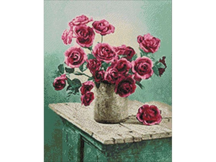 Алмазная вышивка «Розовые грезы» — картинка 3