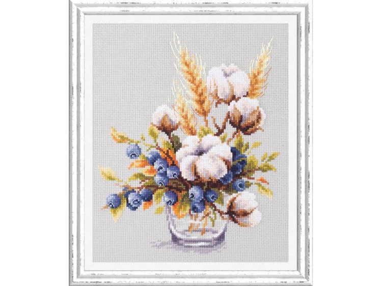 Набор для вышивания «Хлопок и черника» — картинка 2