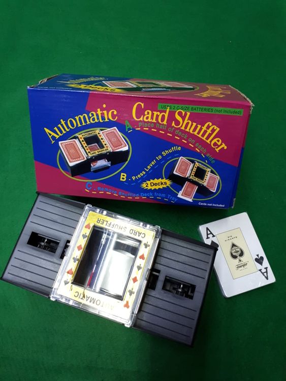 Шафл-машинка для перемешивания карт — картинка 3