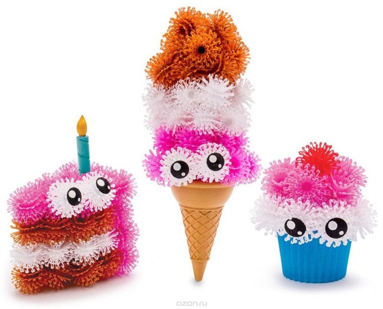 Конструктор-липучка Вязкий Пушистый шарик (Bunchems) 800 деталей — картинка 11