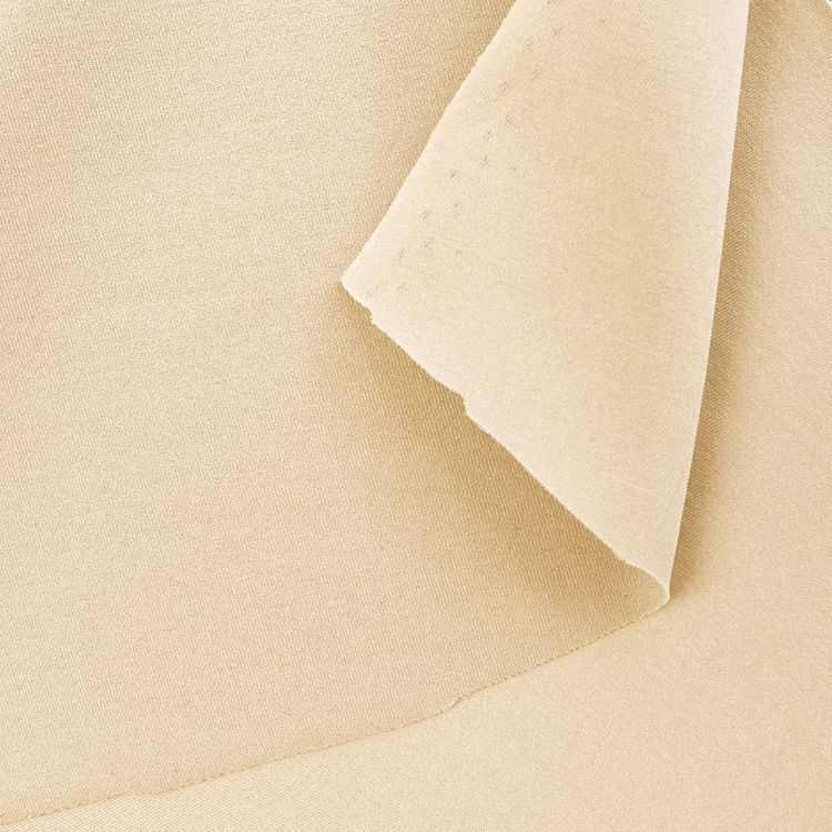 Ткань трикотажная Бифлекс Премиум матовый, 6 м, ширина 169 см, 215 г/м², цвет: 04 бежевый, TBY — картинка 2