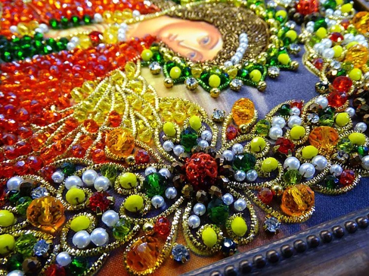 Набор вышивки хрустальными камнями «Святой Архангел Михаил» — картинка 5