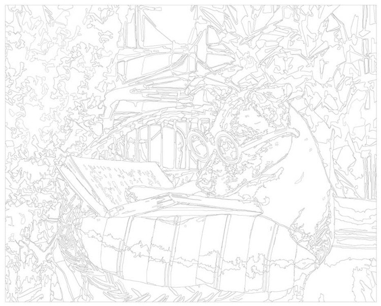 Картина по номерам «Умный пес» — картинка 3