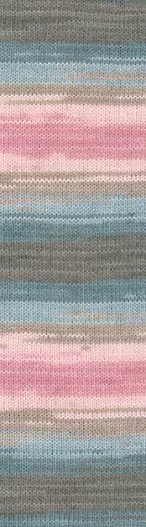 Пряжа ALIZE Superlana klasik Batik Design (Суперлана классик батик дизайн) (2970), мультиколор, 5 шт. по 100 г — картинка 3