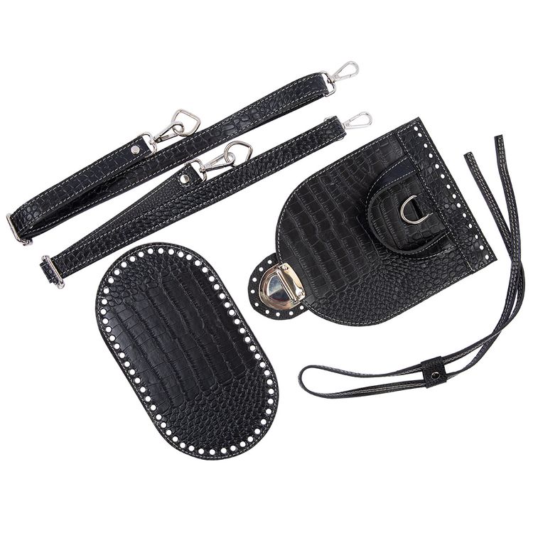 Набор для вязаного рюкзака «Черный», Gamma — картинка 2