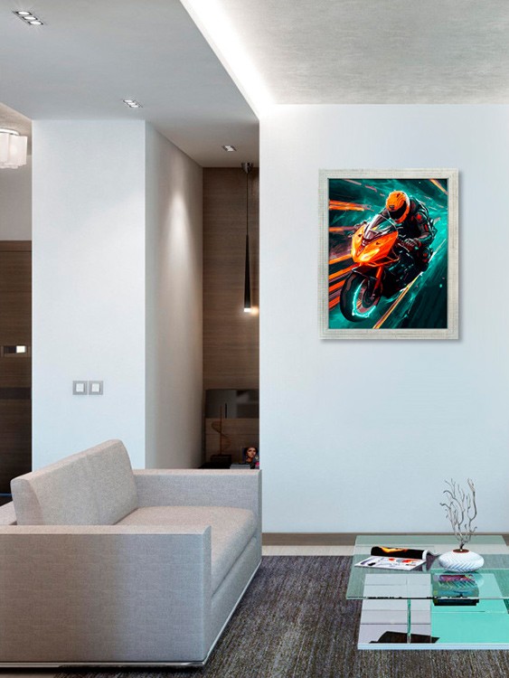 Картина по номерам «Суперскорость» — картинка 9