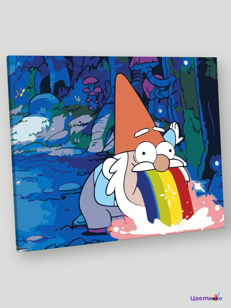 Картина по номерам «Gravity Falls Гравити Фолз: Гном»