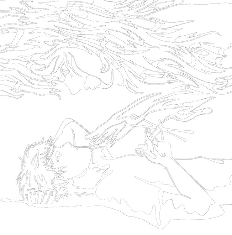 Картина по номерам «Mayot Майот Моет: В моих мыслях» — картинка 3