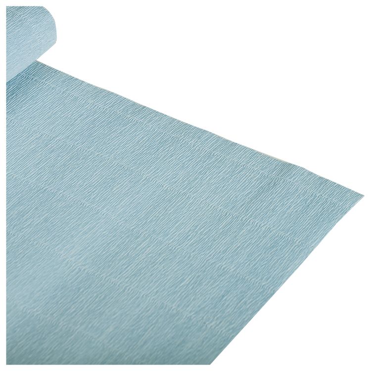 Бумага гофрированная Fiore 140 г/м2, нежно-голубой (959), 50х250 см, Brauberg — картинка 3