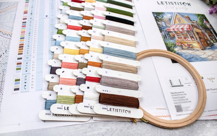 Набор для вышивания «Pastry shop (Кондитерская)» — картинка 4