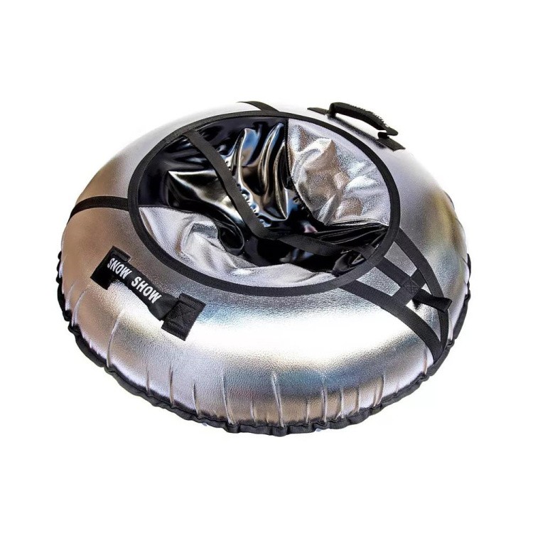 Детская зимняя ватрушка тюбинг для катания 105 см — картинка 5