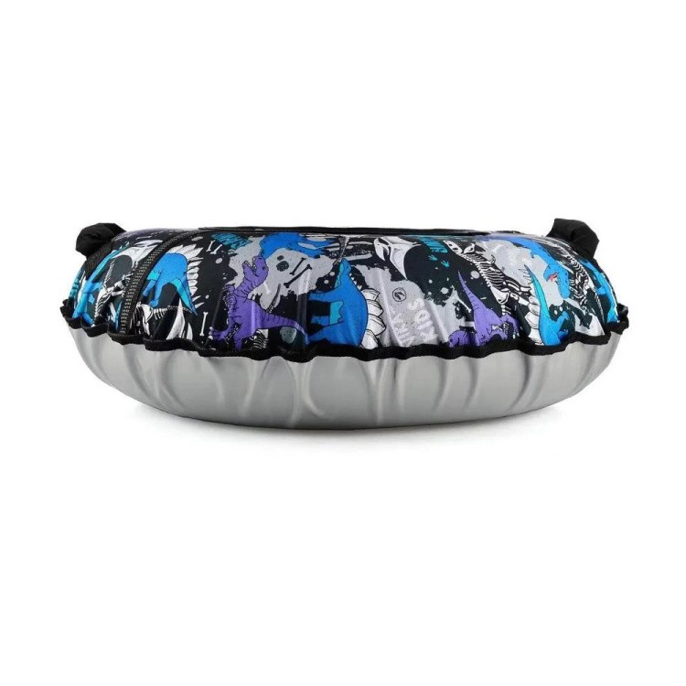 Детская зимняя ватрушка тюбинг для катания 110 см — картинка 5