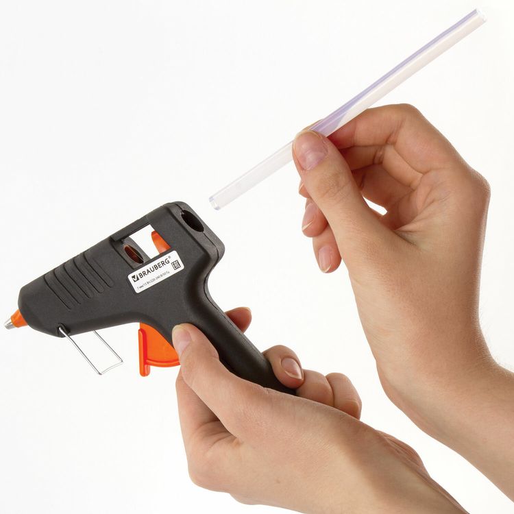 Клеевые стержни, диаметр 7 мм, длина 200 мм, белые, 0,5 кг (58 шт.), Brauberg — картинка 3