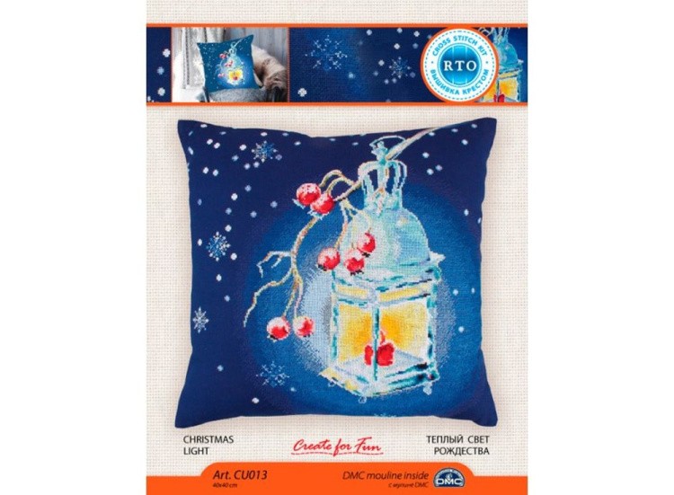 Набор для вышивания «Теплый свет Рождества» — картинка 2