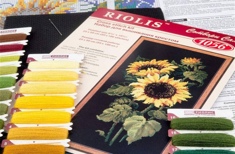 Набор для вышивания «Подсолнухи» — картинка 3