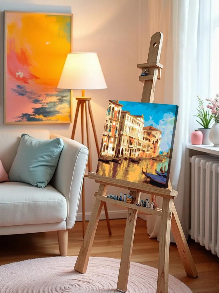 Картина по номерам «Венецианский канал» — картинка 10