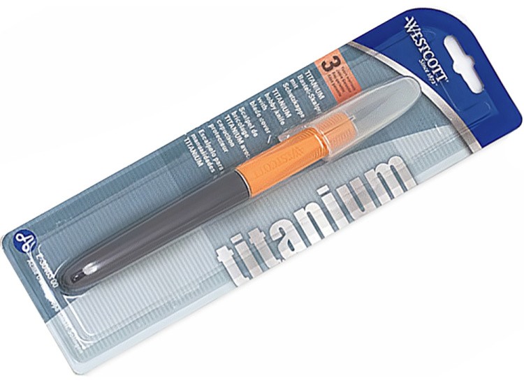 Нож титановый с защитным колпачком — картинка 2