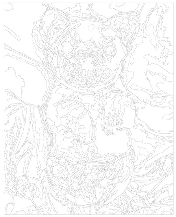 Картина по номерам «Милый щенок» — картинка 3